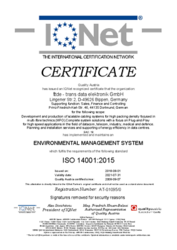 IQNET ISO 14001:2015